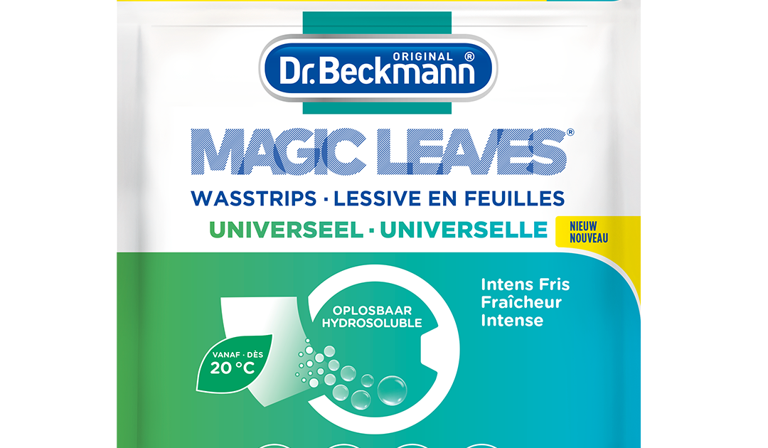 Dr. Beckmann MAGIC LEAVES Lot de 10 feuilles de lessive